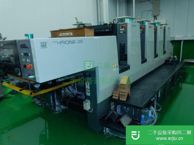 浙江出售二手小森L-426四開四色印刷機