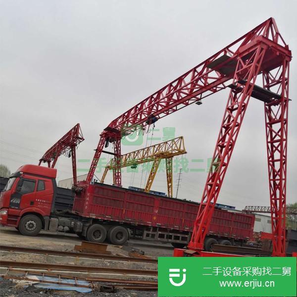 山東出售二手雙主梁門式起重機(jī)九成新