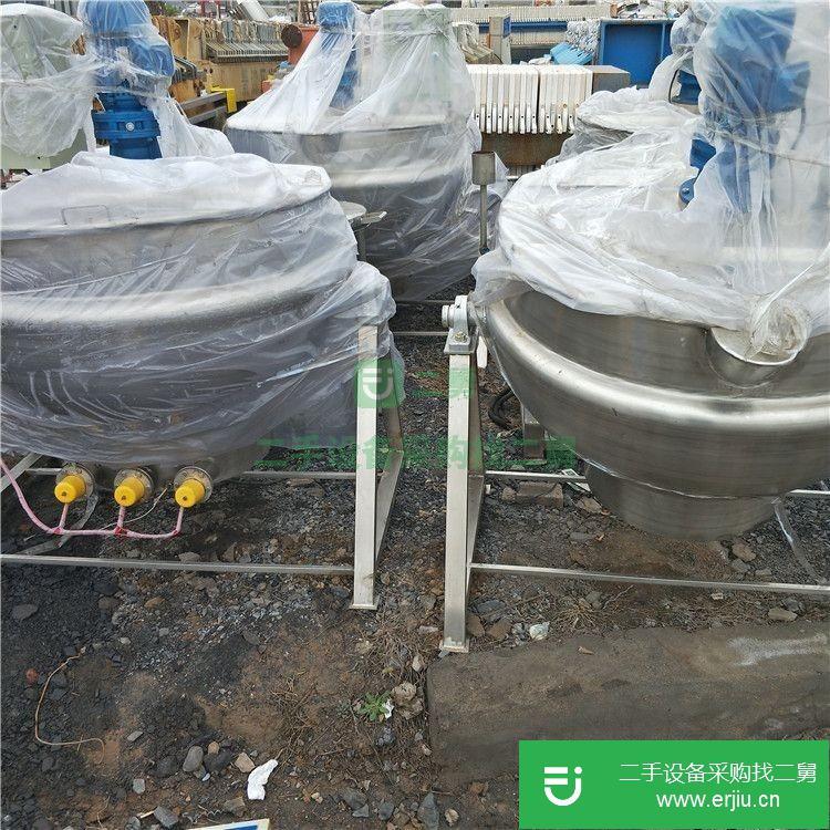 山東出售二手SQ-22蒸汽加熱夾層鍋