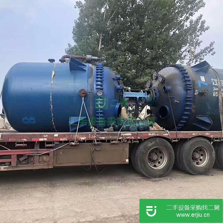 山東出售二手搪瓷反應釜