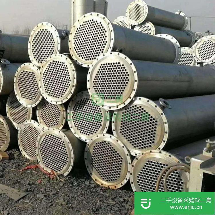 山東出售二手列管式換熱器空氣冷凝器