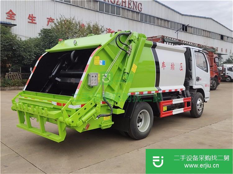 湖北出貨二手側(cè)裝壓縮垃圾車九成新