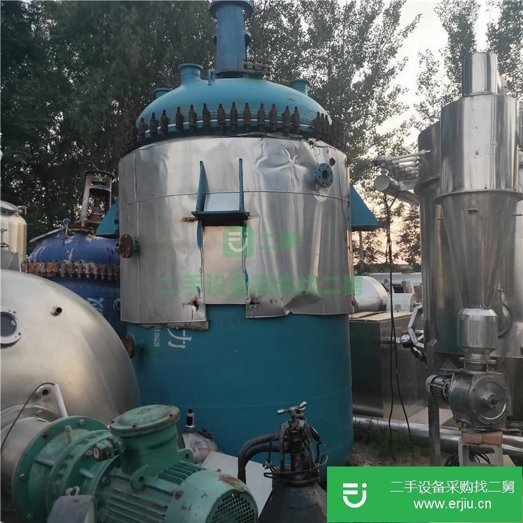山東出售二手1噸不銹鋼高壓反應釜