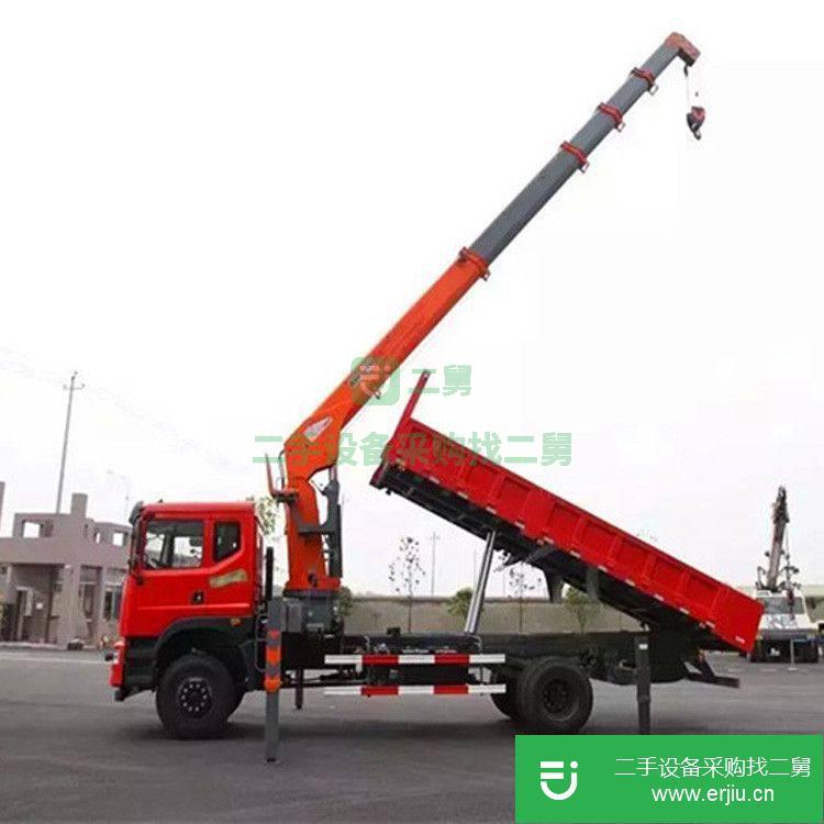 湖北隨州出售二手后八輪隨吊車