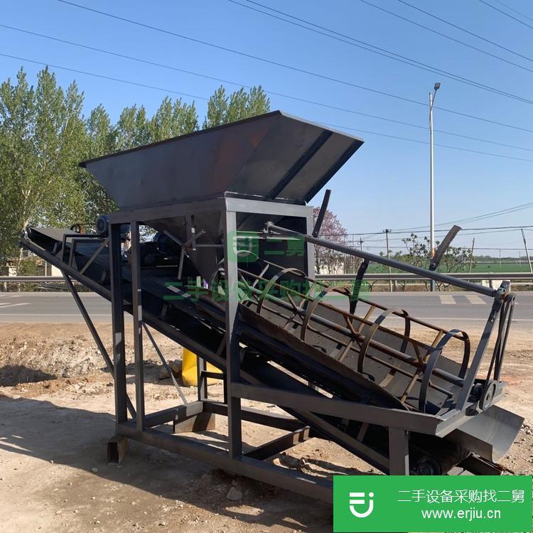 河北出售二手20型移動篩沙機