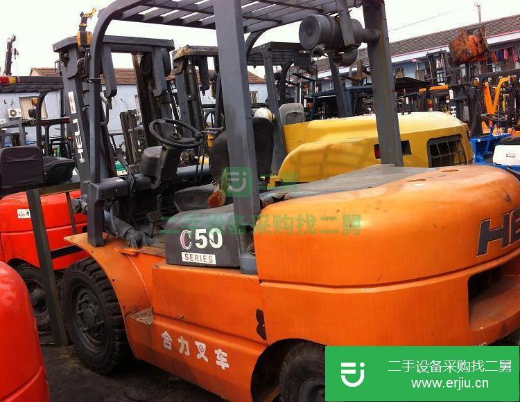上海出售二手5噸CPCD50合力叉車