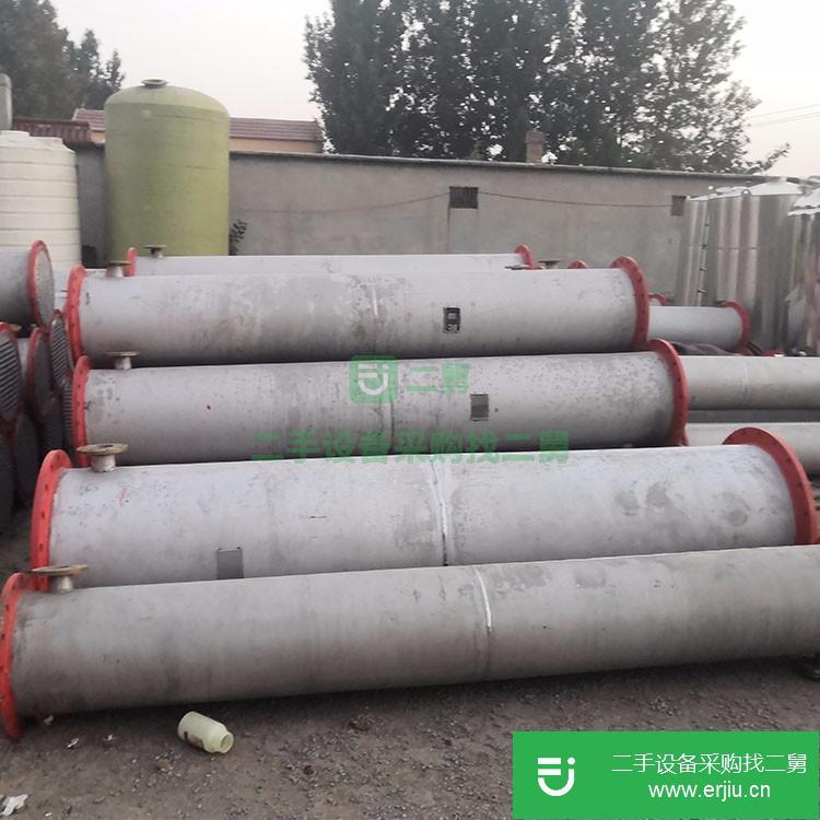 山東出售二手搪瓷噴淋式冷凝器