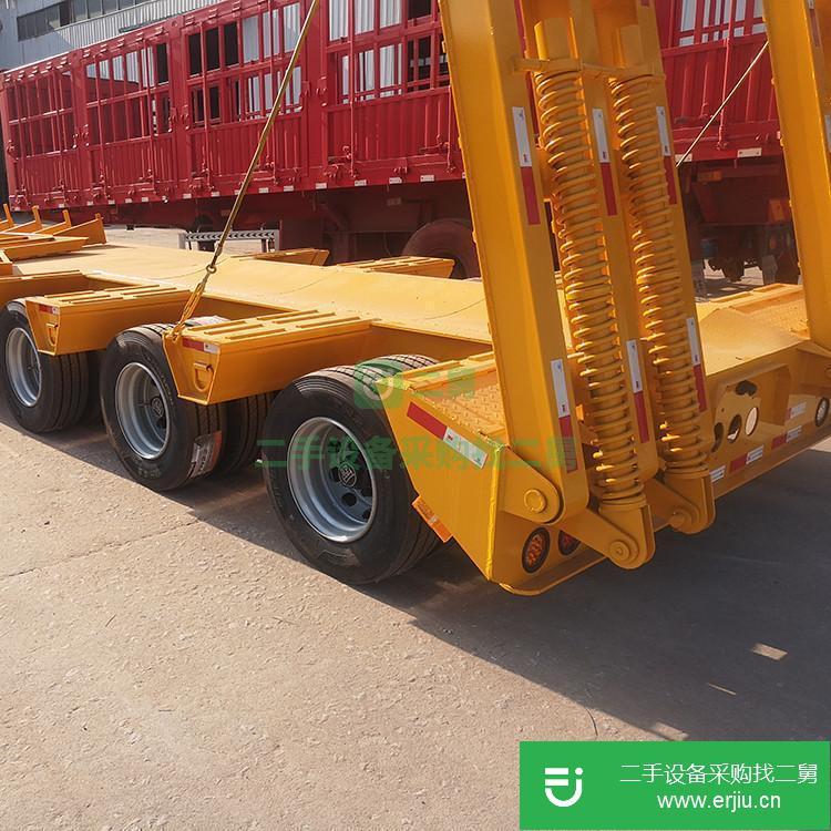 山東出售二手低平板半掛車