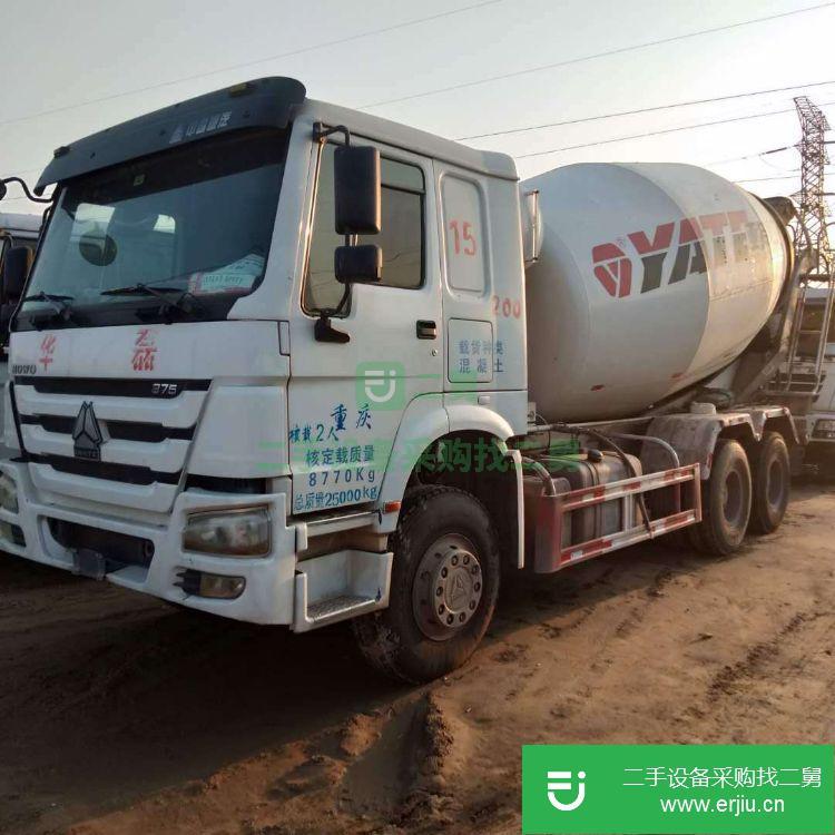 山東出售二手豪沃混凝土攪拌車