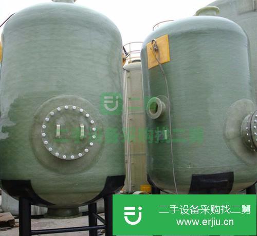 山東出售二手大型HUAKE-004玻璃鋼儲罐