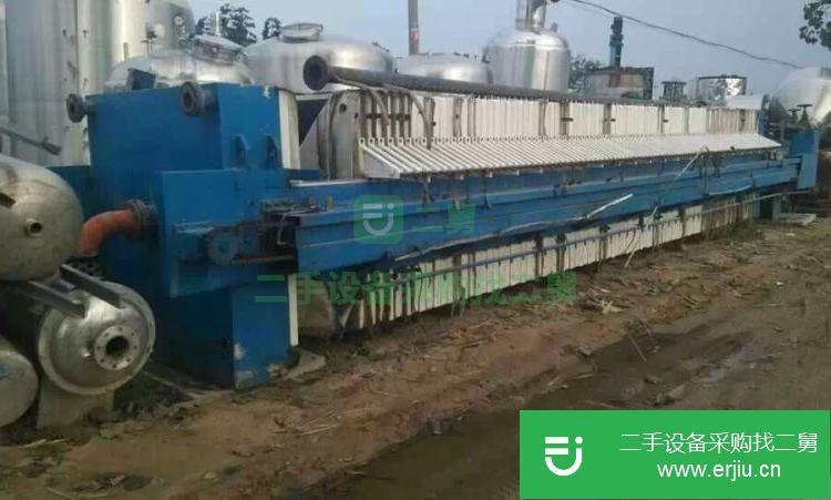 山東出售二手800-10自動隔膜壓濾機(jī)