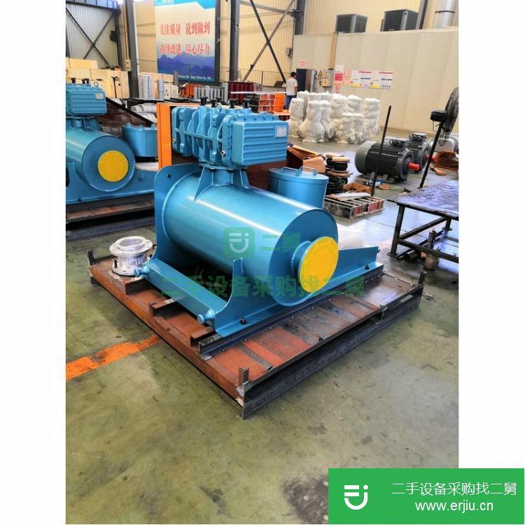 山東出售二手熱鍍鋅無油雙螺桿鼓風機