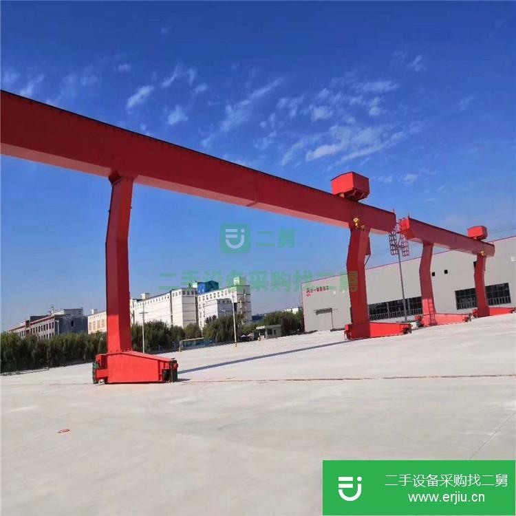 山東出售岳峰二手10噸小型龍門吊