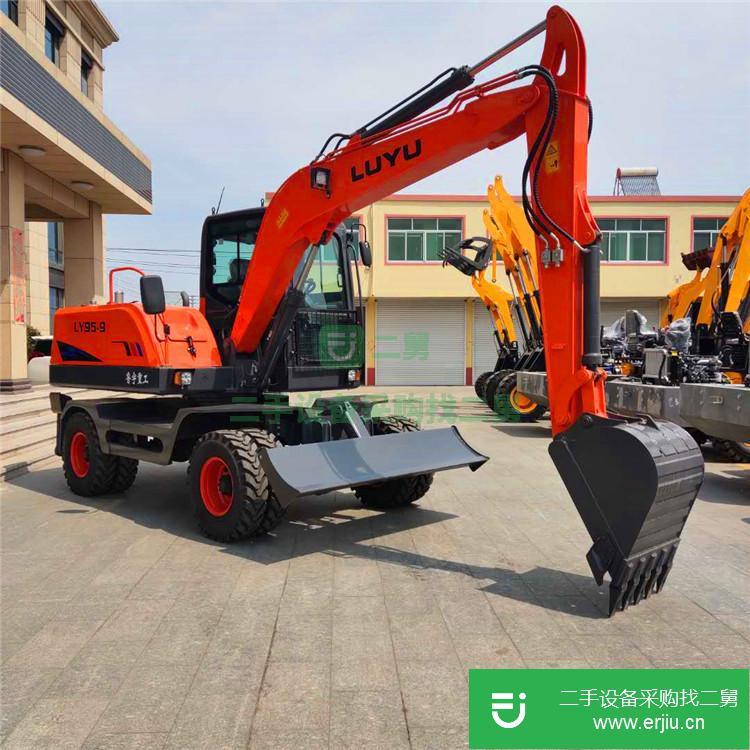 山東出售二手魯宇重工LY85-9型挖掘機