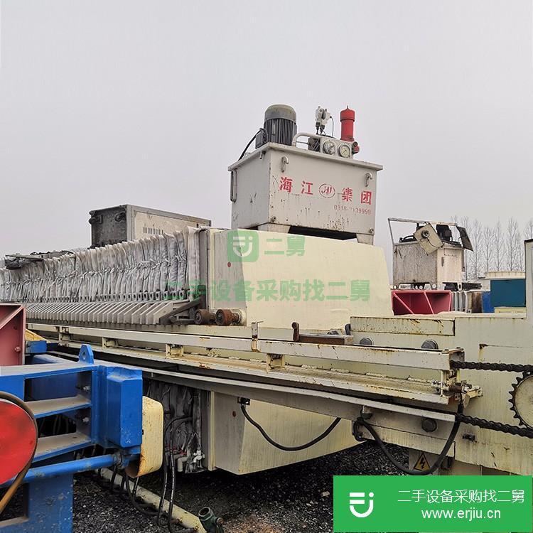 山東出售二手沙場泥漿脫水壓濾機(jī)