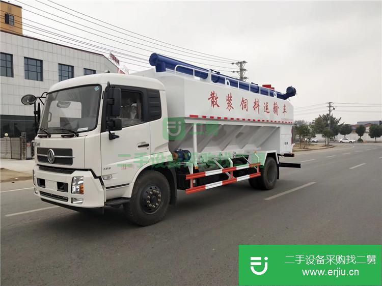 湖北隨州出售二手飼料散裝運輸車