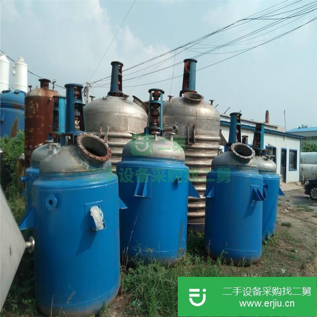 山東出售二手不銹鋼反應釜