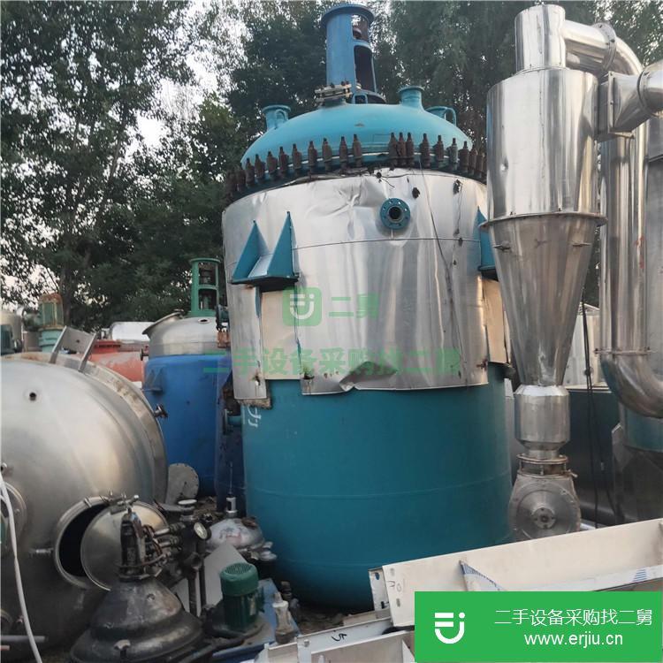山東出售二手1噸不銹鋼高壓反應釜