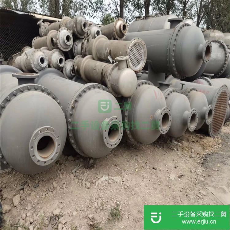 山東出售二手搪瓷噴淋式冷凝器