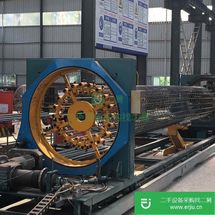 山東出售二手RKH2200-12數控鋼筋籠滾焊機