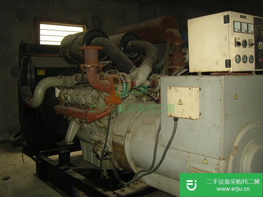 浙江出售二手沃爾沃50-1000K柴油發電機