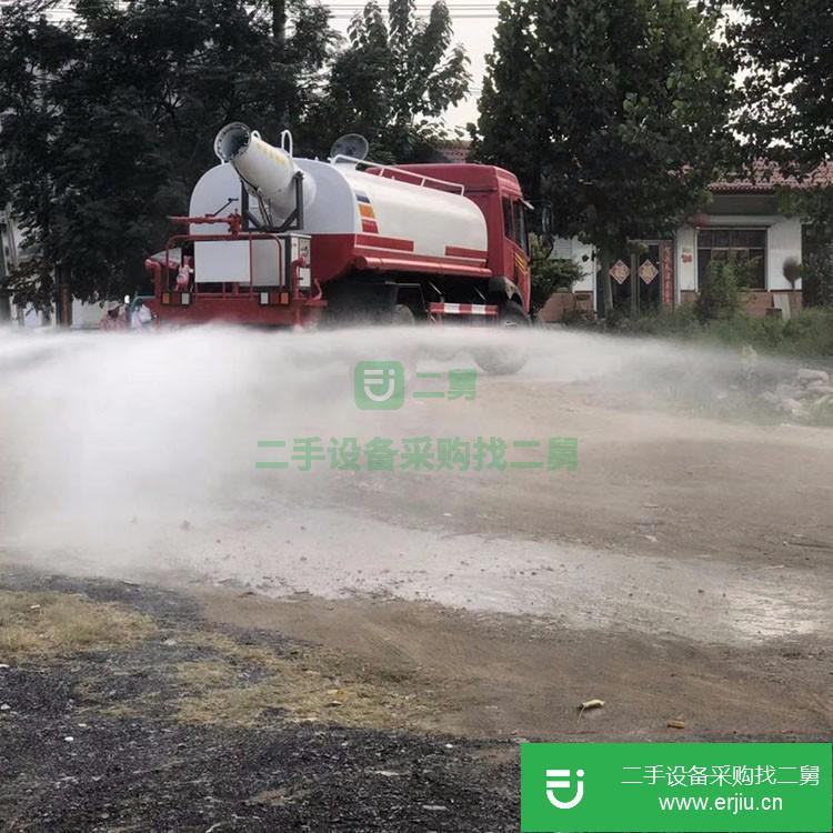 山東濟寧出售二手園林綠化霧炮小型灑水車