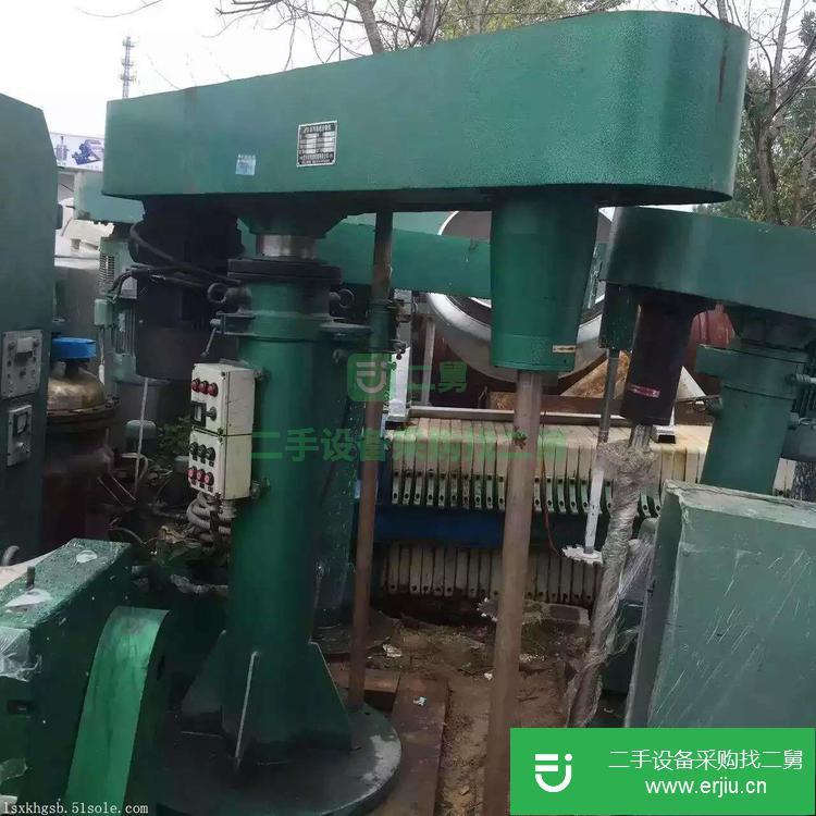 山東出售二手15千瓦液壓升降高速攪拌機