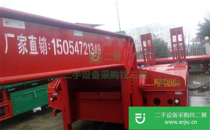 山東出售二手輕型低平板半掛車