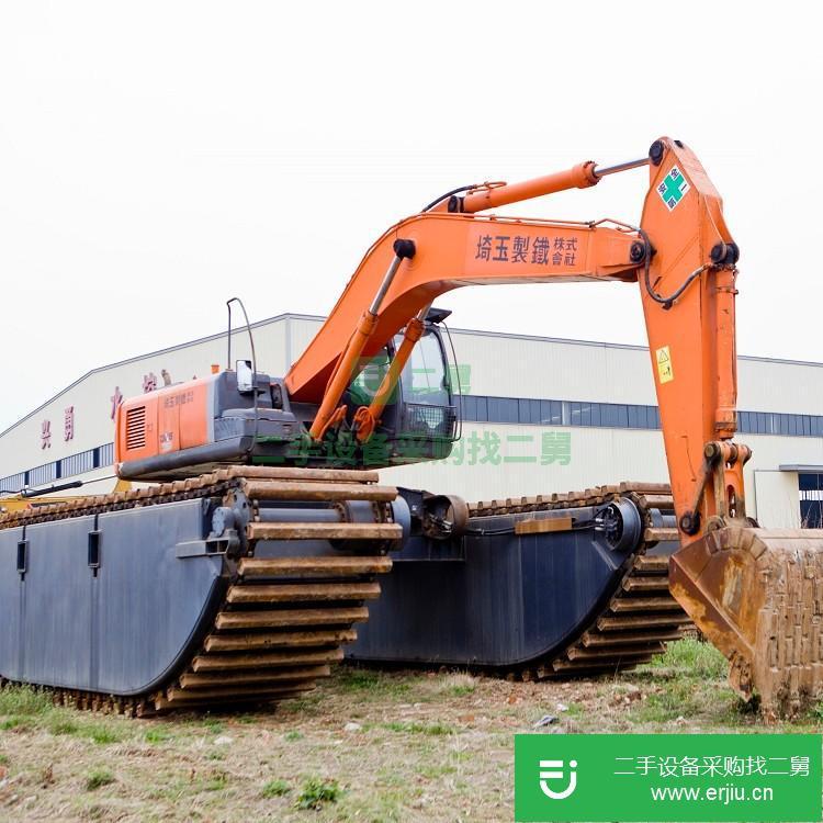 湖北出售二手水陸挖掘機