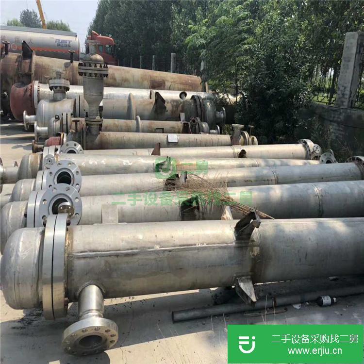 山東出售二手列管式冷凝器