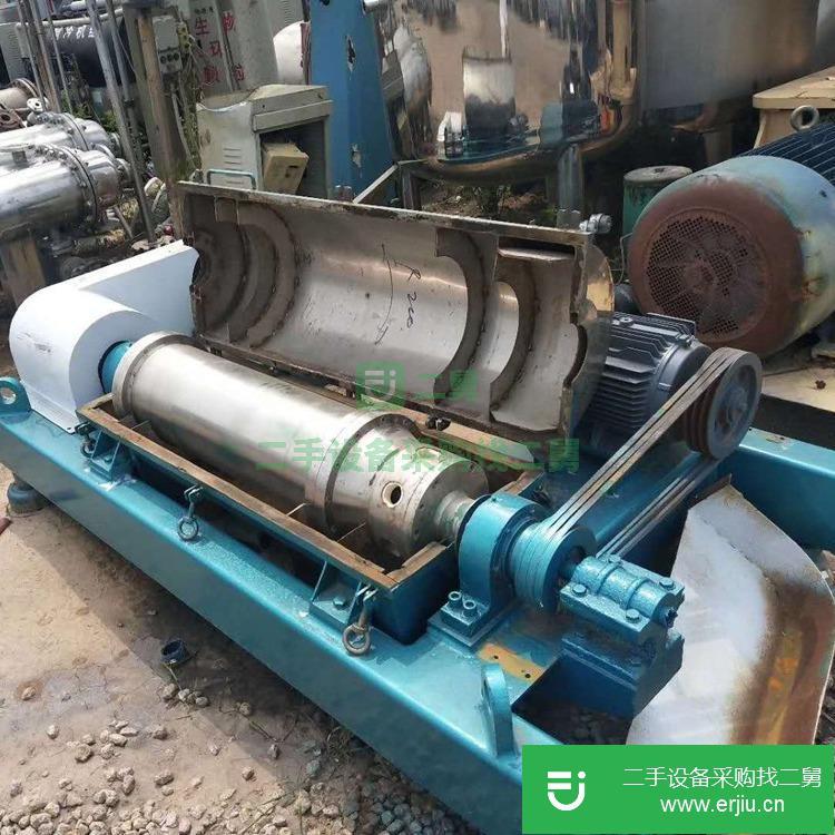 山東出售二手不銹鋼臥螺離心機