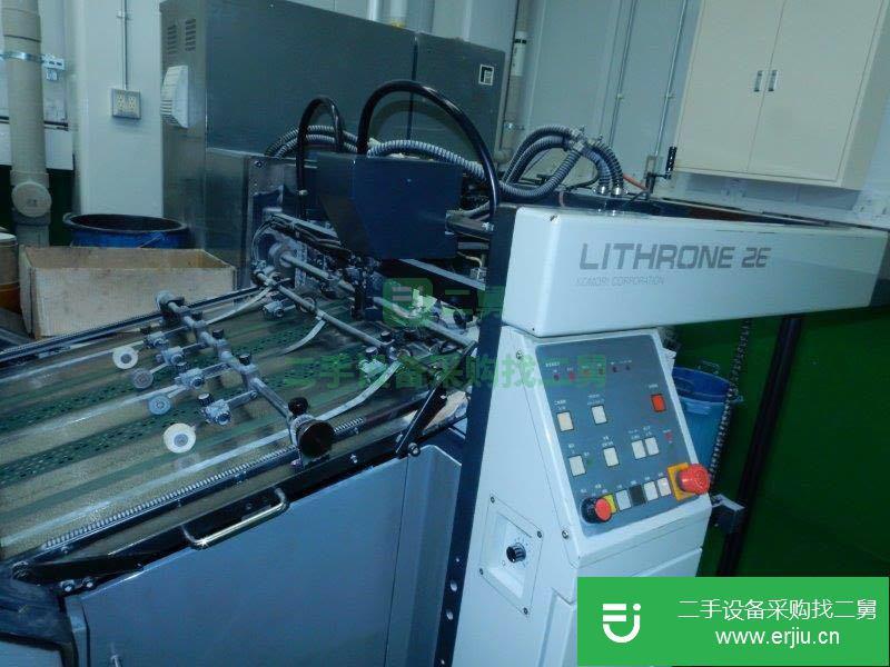 浙江出售二手小森L-426四開四色印刷機
