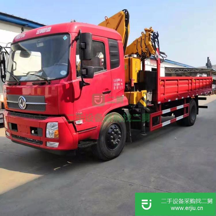 湖北出售二手折臂吊車小型隨車吊