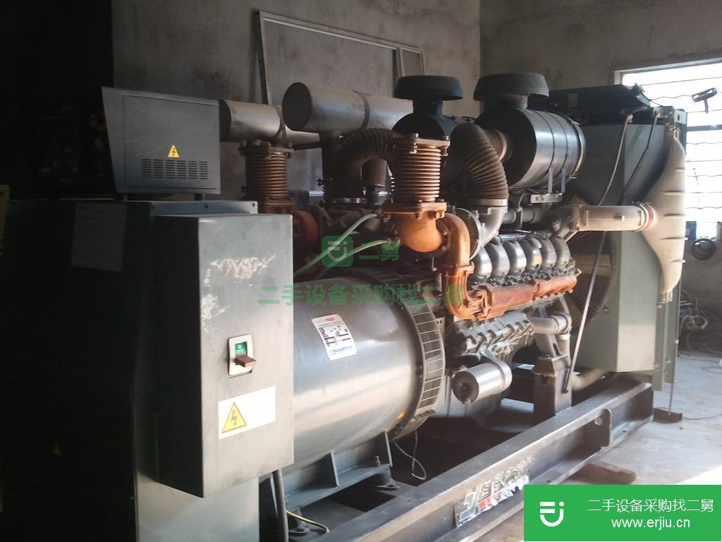 浙江出售二手沃爾沃50-1000K柴油發電機