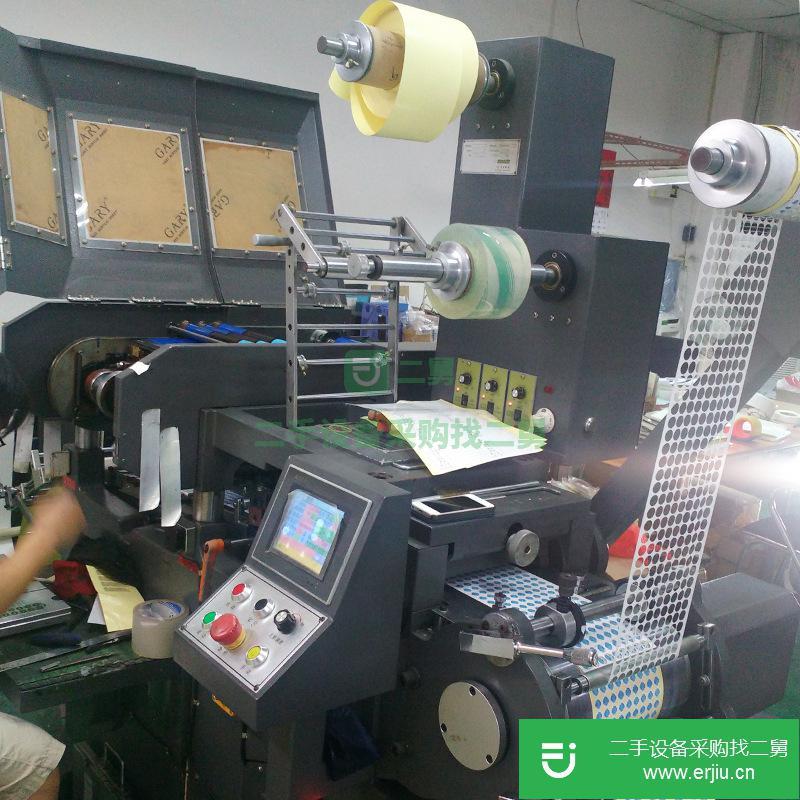 廣東出售二手萬鴻210不干膠印刷機