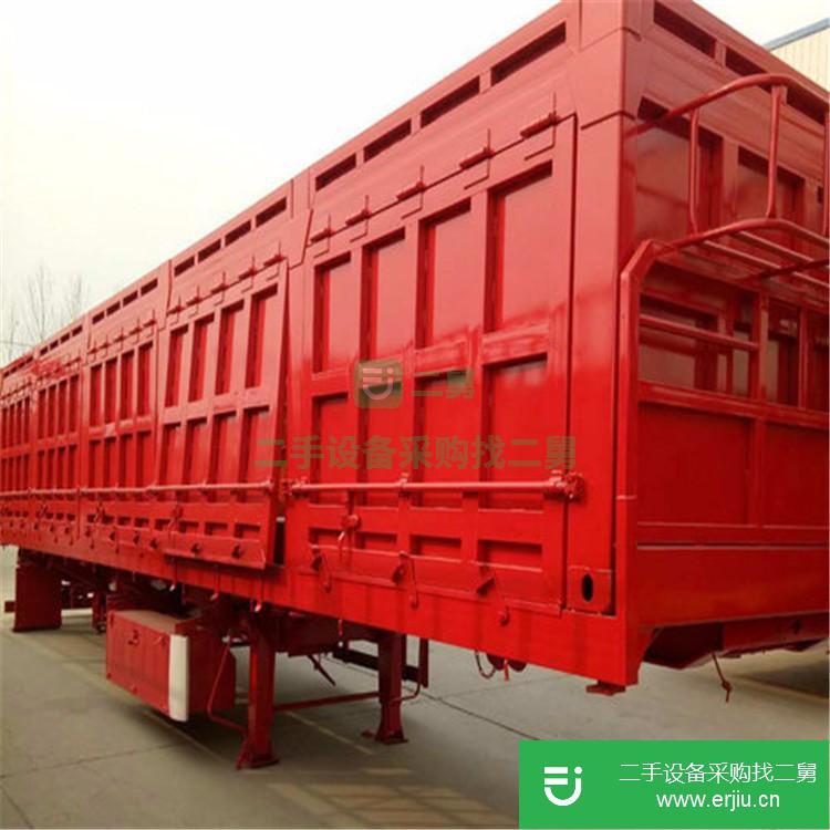 山東出售二手后翻自卸半掛車