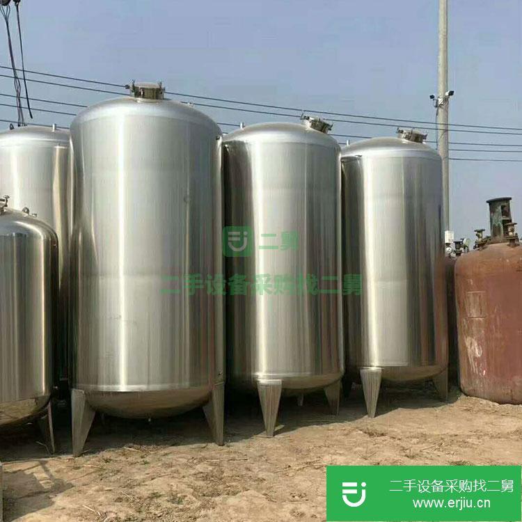 山東出售二手不銹鋼加厚酒精儲罐