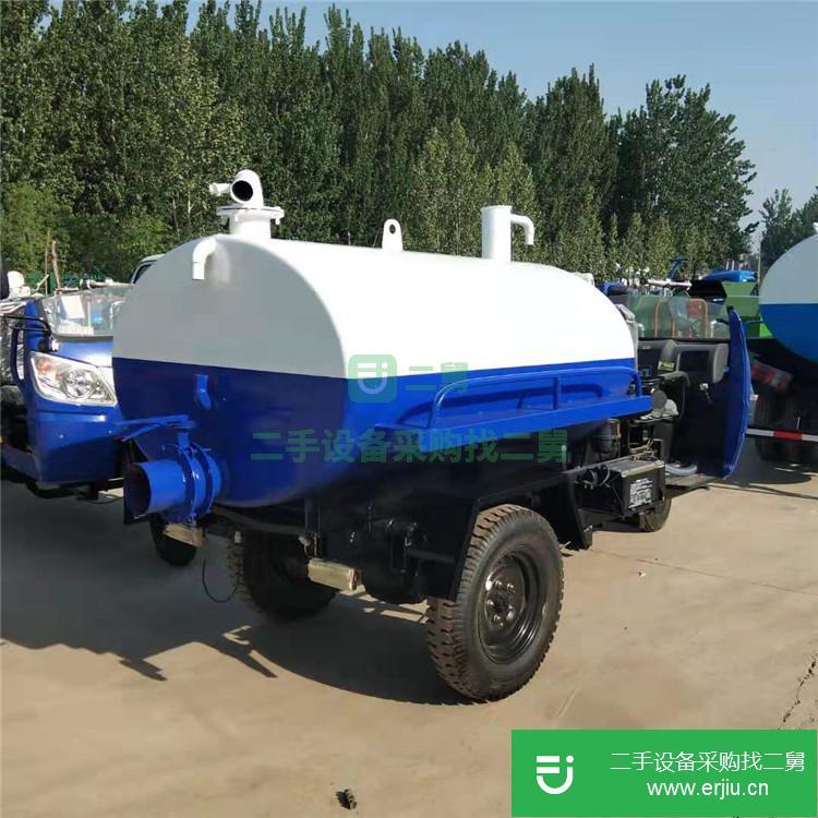 山東出售二手兩方柴油三輪吸糞車(chē)