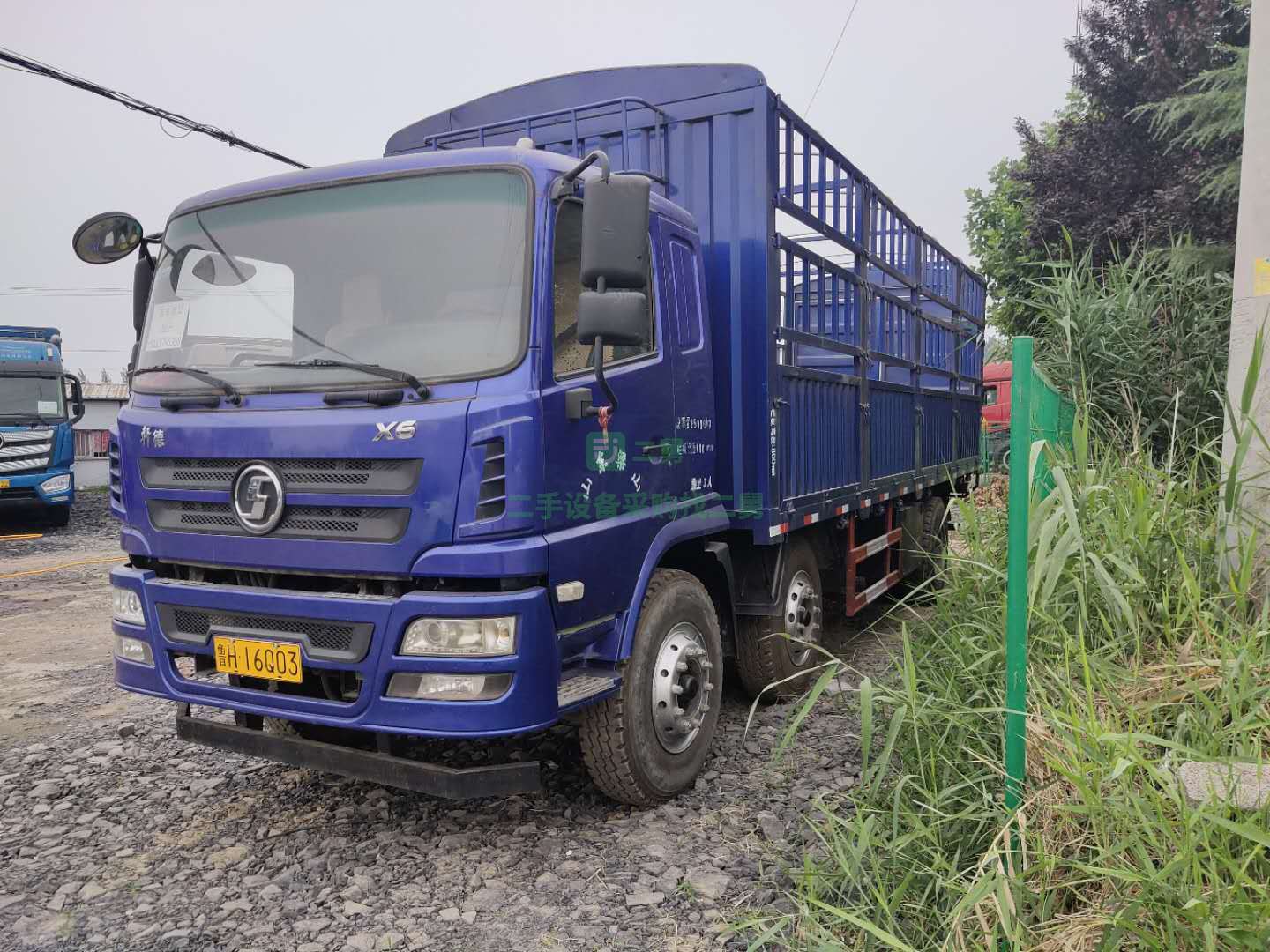 出售18年6月陜汽軒德X6貨車，國五，7.8米大廂，首付7萬