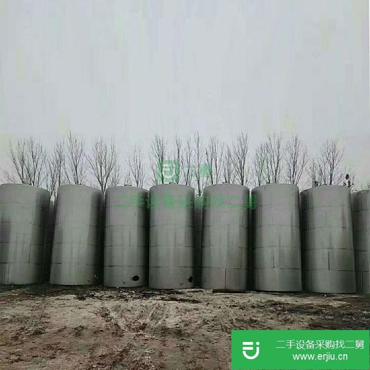 山東出售二手不銹鋼加厚酒精儲罐