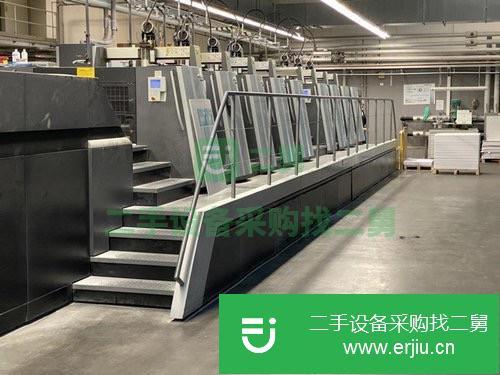 廣東出售二手對開8色十過油印刷機