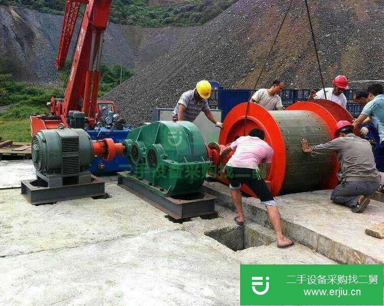 河南出售二手變頻礦用提升機(jī)