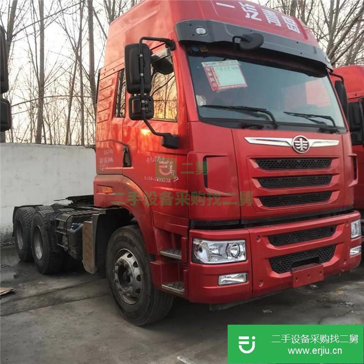 山東出售二手前四后八工程牽引車