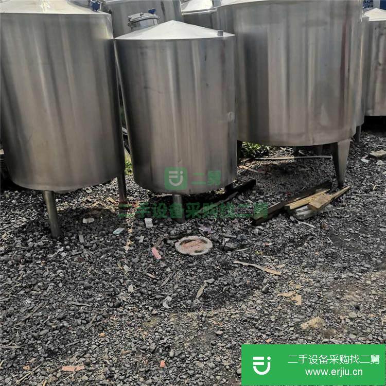 山東出售二手20噸不銹鋼儲罐