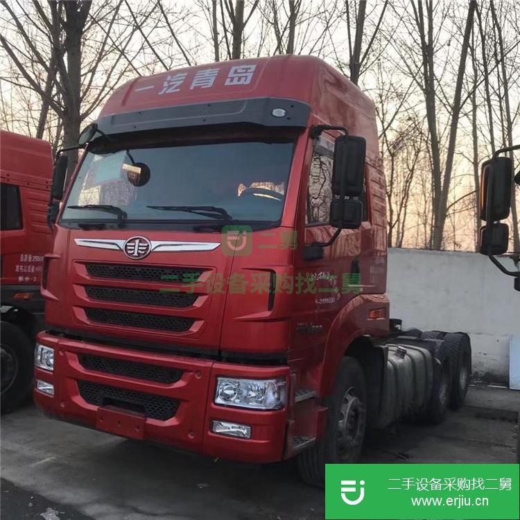 山東出售二手前四后八工程牽引車