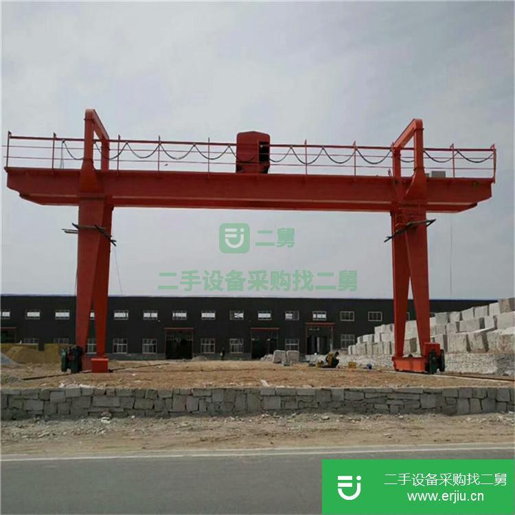 山東出售二手移動式雙主梁龍門吊