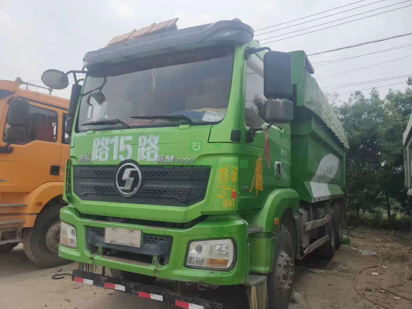 出售18年8月德龍自卸車，國五38O馬力，5.8米大箱，首付7萬