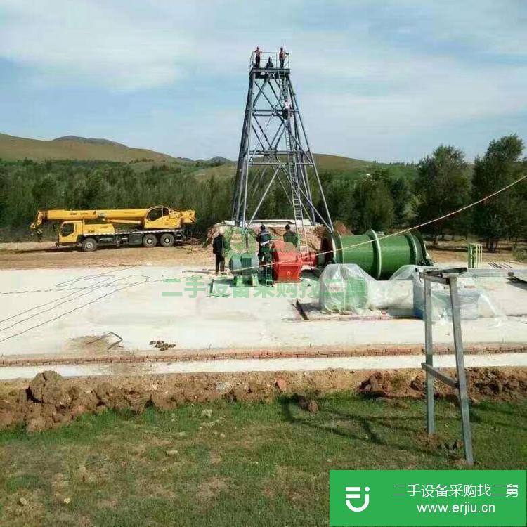 河南出售二手3.5米變頻礦用提升機(jī)
