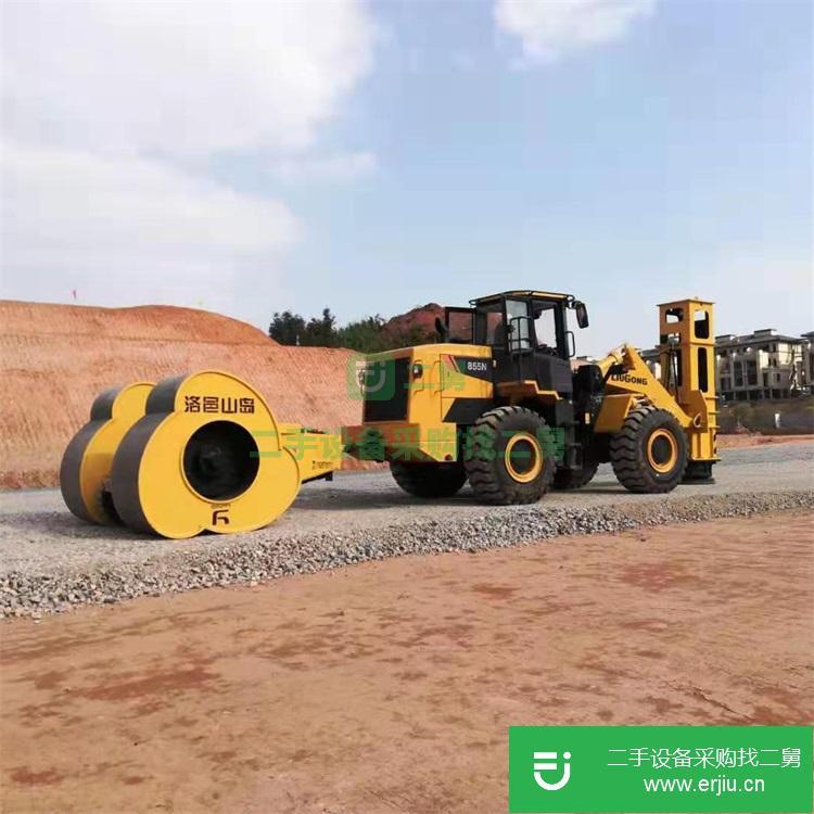 河南出售二手沖擊式壓路機