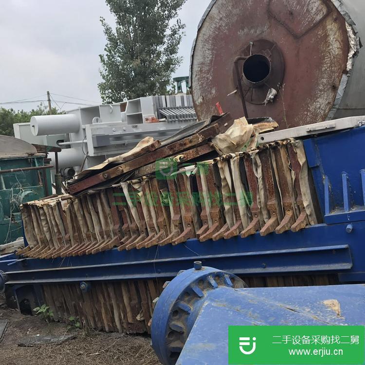 山東出售二手廂式壓濾機(jī)